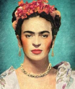 Frida Kahlo Self Portrait - People Paint By Number