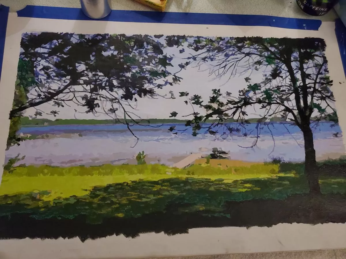 Painting By Numbers Custom​ Landscape rev 6