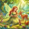 Fairy Princess Paint By Numbers