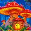 Gnome House Paint By Numbers