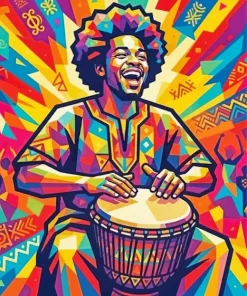 Musician Man Paint By Numbers