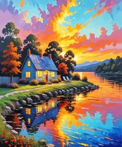 Cozy Cottage Paint By Numbers