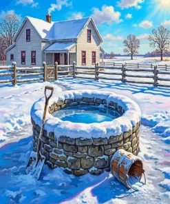 Cozy Winter Day Paint By Numbers