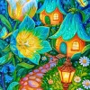 Fairy Houses Paint By Numbers