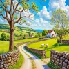 Pastoral Landscape Paint By Numbers