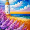 Vibrant Coastal Landscape Paint By Numbers